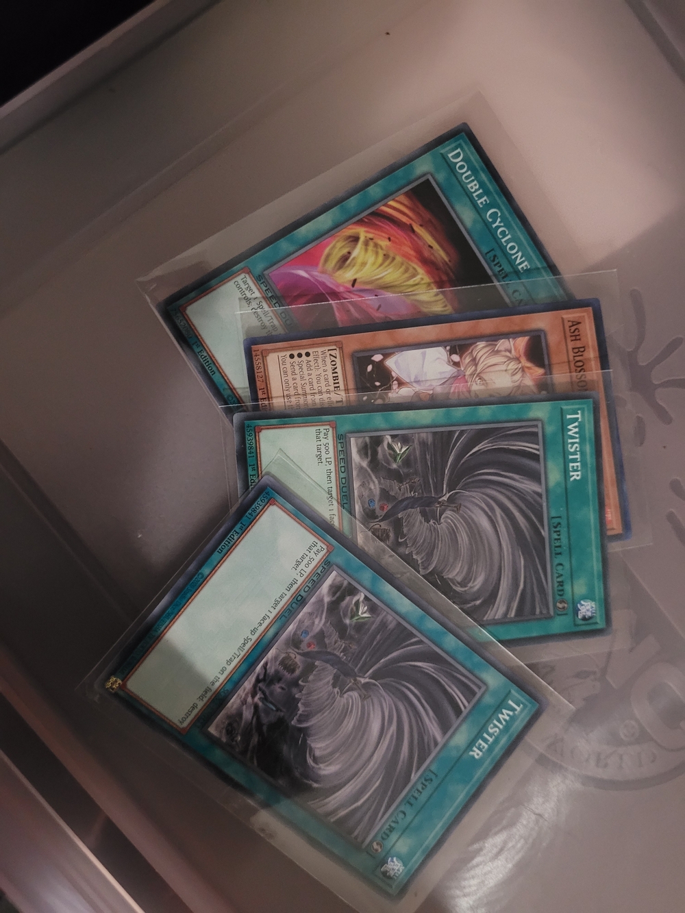Yu-Gi-Oh! Trading Card Lot - Blue/Teal Spell & Trap Cards